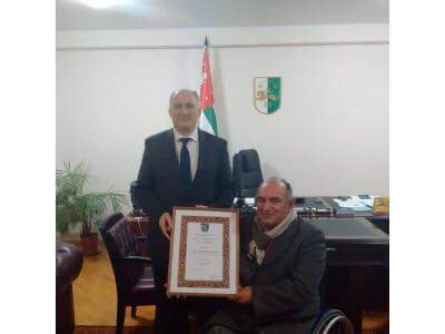 La delegazione della Repubblica di Abcasia a Bari in visita ufficiale